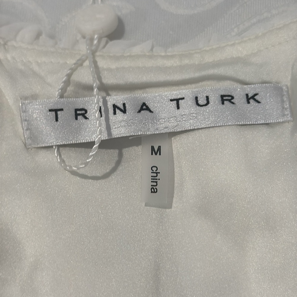 Trina Turk “Phebe” One Shoulder Dress. Ladies M - Picture 8 of 14